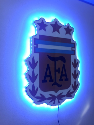 Cuadros Luminosos Led Futbol Afa Boca River - Premium