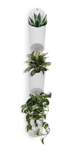 Conjunto Vasos De Parede Floralink - Umbra Design