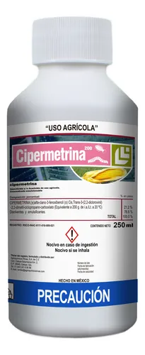 comprar Insecticida Cipermetrina 200 De 250 Ml Para Gusanos