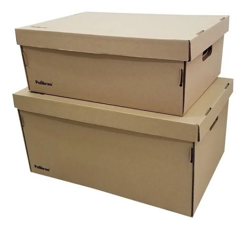 Cajas De Cartón 52 X 40 X 20 Cm Pack X 10 Unidades