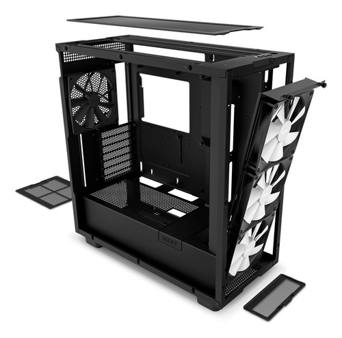 Gabinete Gamer H7 Elite Nzxt Negro Cm-h71eb-02