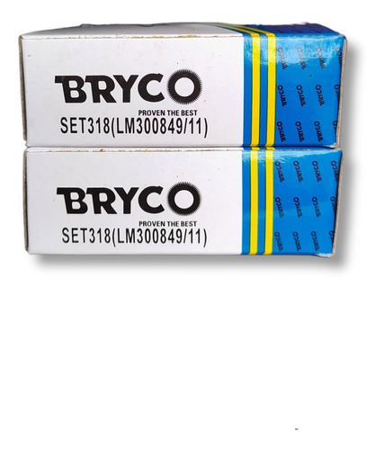 Set 318 Rodamiento (lm 300849/11) Bryco 