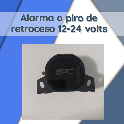 Alarma/pito De Retroceso 12/24volt