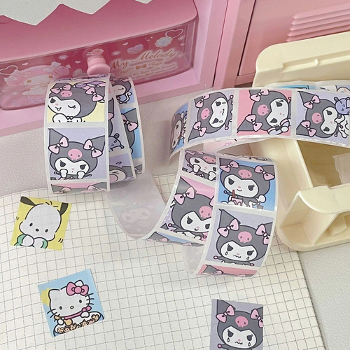 Stickers Sanrio De Hello Kitty, Cinnamoroll, Kuromi