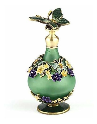 Rayberro Vintage Cristal Perfume Botella,2pack Forma Jsrx1