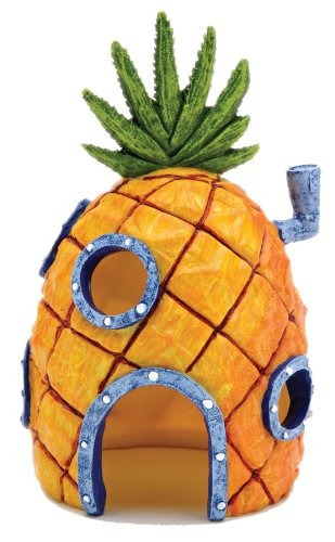 Ornamento Del Acuario De La Casa De La Piña De Spongebob Squ