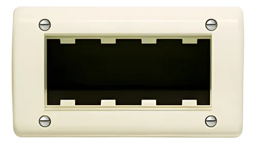 Caja Exterior Para 4 Módulos Marfil - Ave Conatel