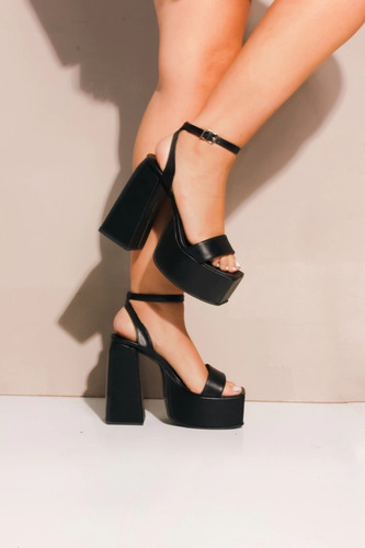 Sandalias Fiesta Mujer Plataforma Noche Taco Liviana Jason