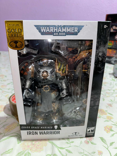 Mcfarlane Warhammer 40,000 Chaos Space Marine Iron Warrior