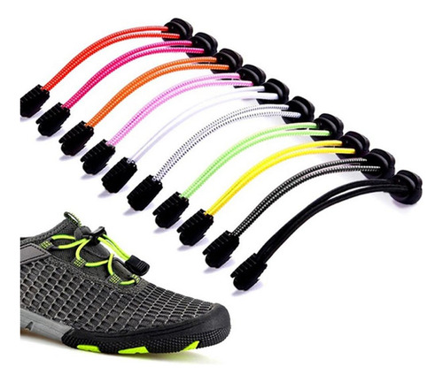 Cordones Elásticos Con Cerradura De Triatlón Para