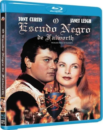 O Escudo Negro De Falworth - Blu-ray - Tony Curtis