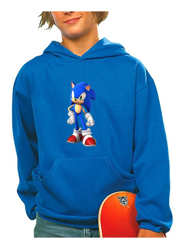 Sueteres Estampado Sonic Personalizados A Tu Gusto Colores 