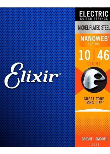 Cuerdas Para Guitarra Eléctrica Marca Elixir. De 0.10 A 0.46