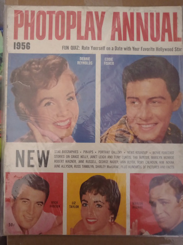 Debbie Reynolds & Eddie Fisher En Revista Photoplay Annual