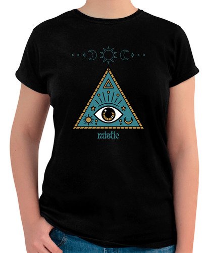 Playera | Blusa Para Mujer Diseño De Ojo Místico Tercer Ojo