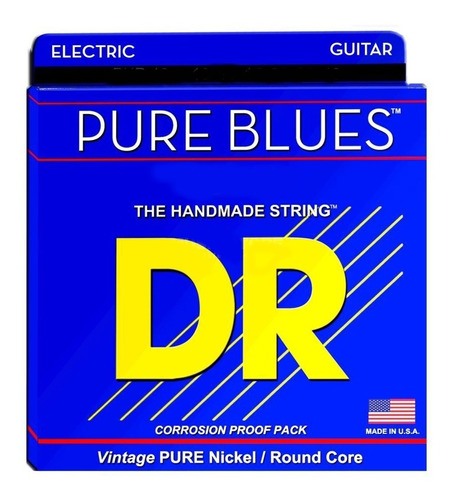 Encordado Dr Guitarra Electrica Pure Blues Phr 10 010-046