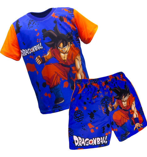 Conjunto De Dragon  ( Franela Y Short Playero)