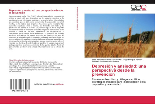 Libro: Depresión Y Ansiedad: Una Perspectiva Desde La Y Para