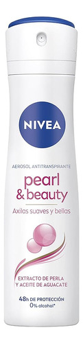 Desodorante Femenino Nivea Pearl Beauty Spray, 150 Ml