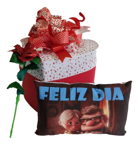 Caja De Regalo Con Rosas Y Chocolates