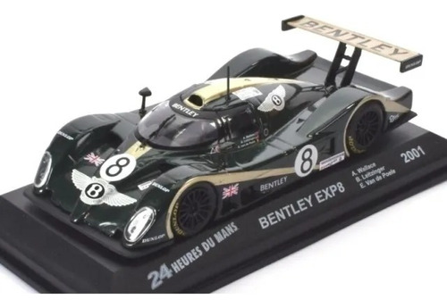 Bentley Le Mans 2001 Exp8 Coleccion 1/43 Altaya Ixo Wallace