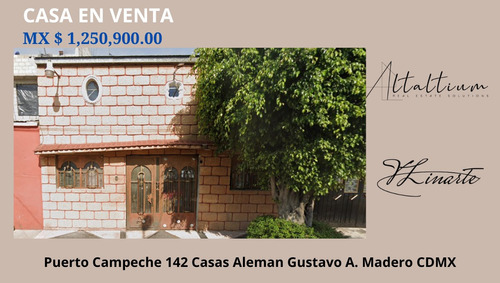 Casa En Venta En Puerto Campeche Cdmx I Vl11-za-055