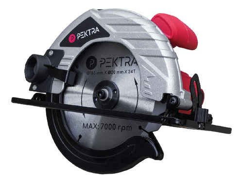 Sierra Circular Electrica 1500w Pektra Disco 185mm Madera