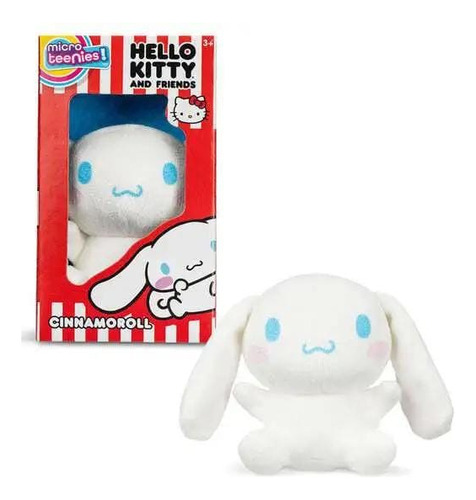 Hello Kitty And Friends Kuromi Plush Teenies Peluche Color Blanco