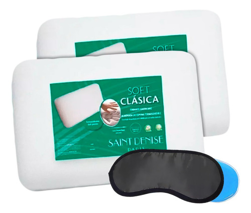 Set Confort 2 Almohadas Inteligentes + Antifaz Refrigerante