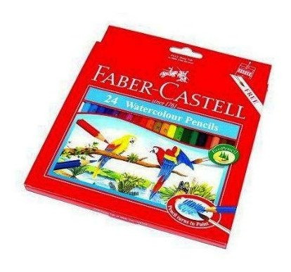 Faber-castell 24 Lápices De La Acuarela.