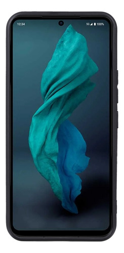 Funda De Teléfono Pudding Black Tpu Para Sharp Aquos R7