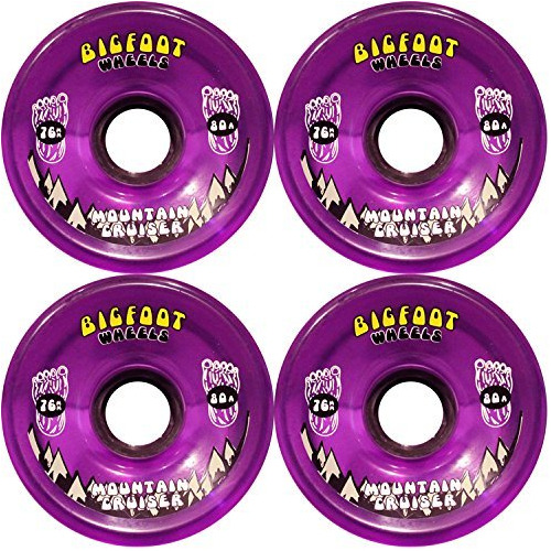 Bigfoot Longboard Rueda 76 Mm 80 Shr Mountain Cruisers