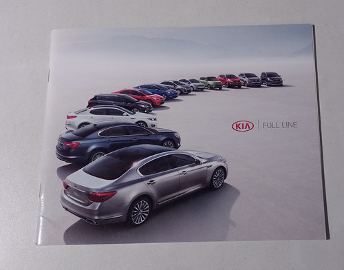 Folleto Libro Ventas Kia Linea 2015 Estados Unidos En Ingles