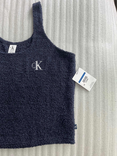 Calvin Klein One Ropa De Dormir, Top De Tirantes Afelpado