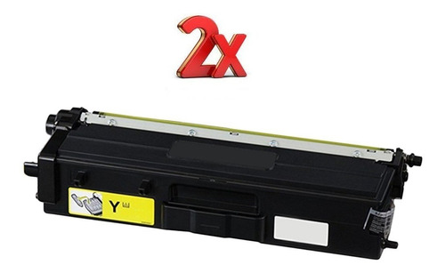 2x Toner Compativel Brother L8900 L8610 L8360 Tn-419 Amarelo