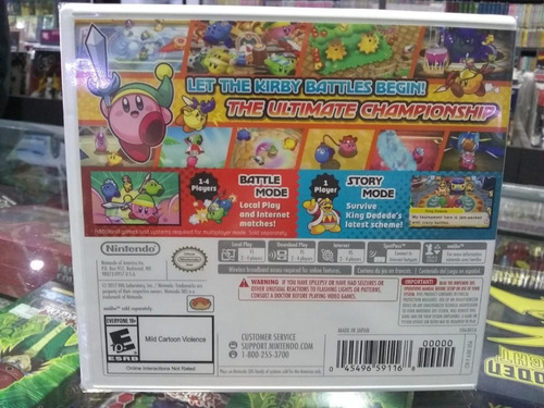 Imagen 2 de 3 de Kirby Battle Royale - Nintendo 3ds - Nuevo Sellado