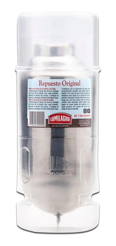 Repuesto Lumilagro Ampolla Vidrio Termo 1 Lt Compacto