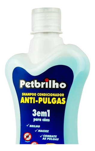 Imagem 3 de 7 de Shampoo Para Cachorro Antipulgas E Carrapatos 3x1 500ml
