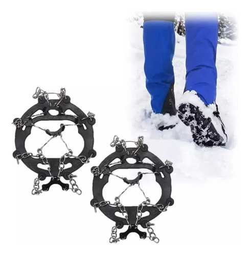 Crampones Ajustables Crampones Nieve 8d Trekking O