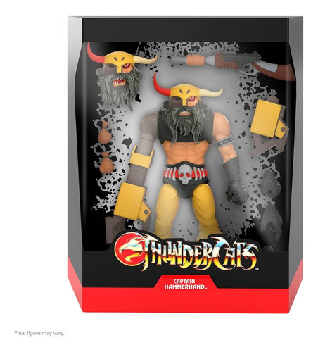 Capitán Hammerhand Thundercats Ultimates Super 7 Orig  Nuevo
