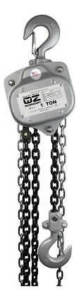 Oz Industrial Chain Hoist Load Capacity 1 Ton 2000 Lb 15 Aab