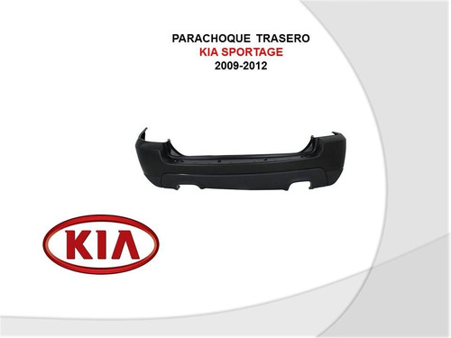 Parachoque Trasero Kia Sportage 2009-2012