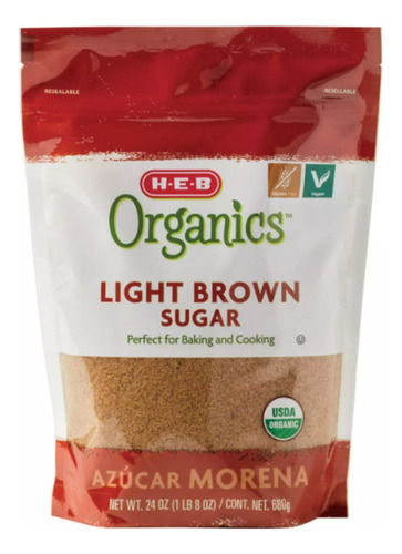 Organics Light Brown Sugar 
