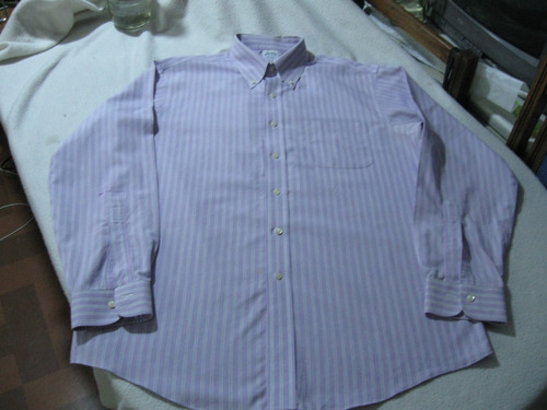 Camisa,manga Larga Brooks Brothers Talla  L(16-35)lila
