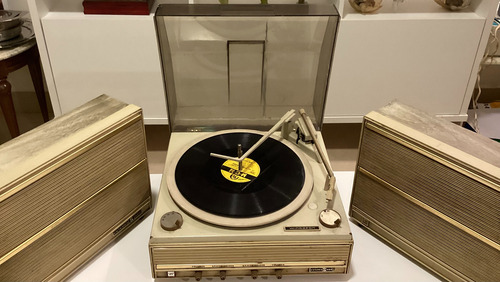 Antiguo Tocadisco Wincofon Stereo S426 Funcionando Beige (Usado)
