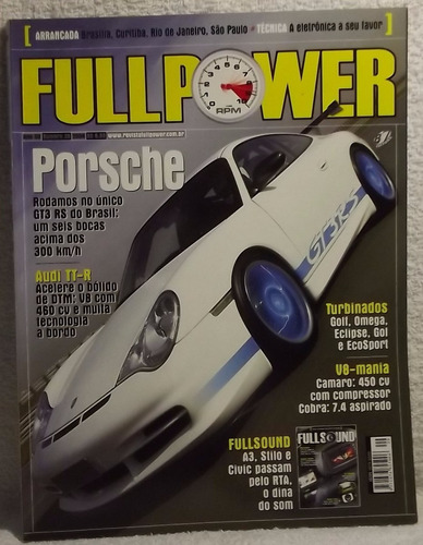 Revista Fullpower Ano 03 Nº 29 2004 Gol Ecosport Omega Golf