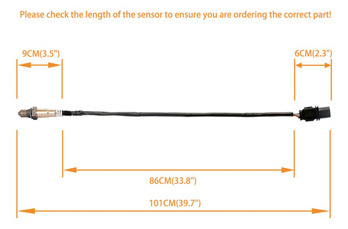 Sensor De Oxígeno Para Wideband 4.9 Número De Parte