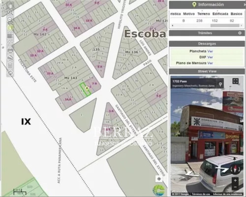 Local Venta En Maschwitz Lote De 235,59 M2