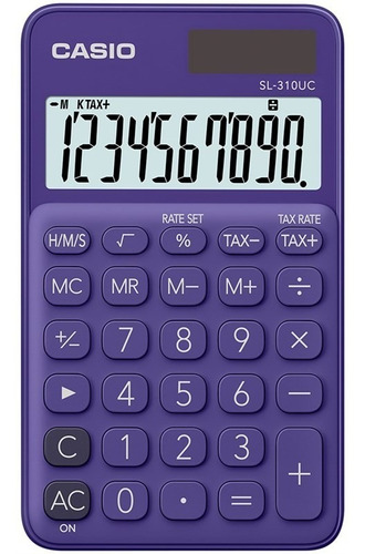 Calculadora Casio Sl-310 Violeta