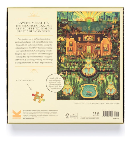Rompecabezas The World Of The Great Gatsby 1000 Piezas